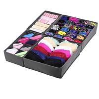 Boîte de rangement compartimentée de type tiroir de bureau pour soutien-gorge sous-vêtements chaussettes forme rectangulaire