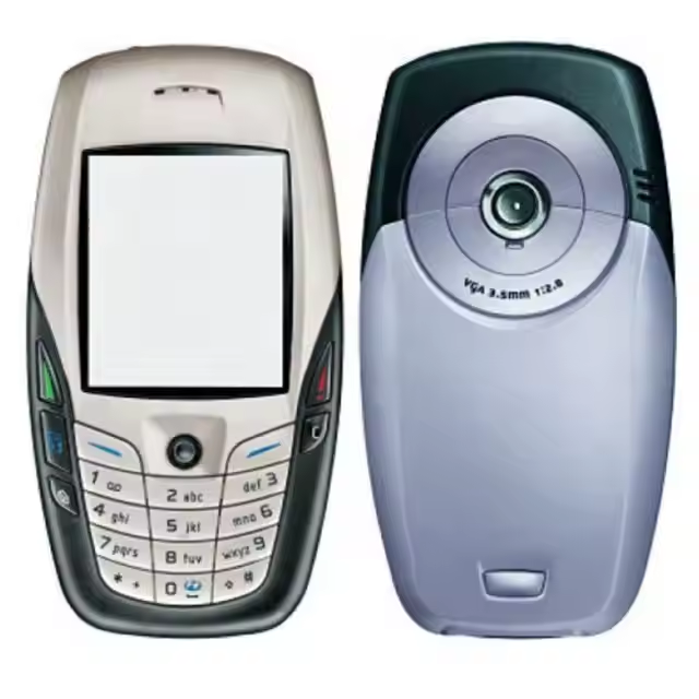 Classic Retro Nokio 6600 GSM 2G Large Buttons Durable Students Seniors Backup Feature Phone
