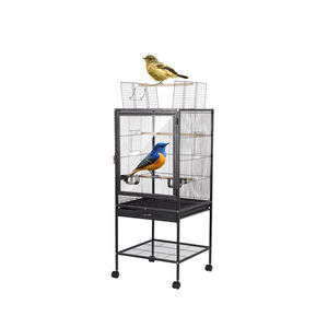 GSF <span class=keywords><strong>Cage</strong></span> à oiseaux pliable de grande taille bon marché <span class=keywords><strong>d</strong></span>'usine <span class=keywords><strong>Cage</strong></span> à oiseaux pliable de grande taille en fil métallique pour oiseaux de compagnie - Product Image 1