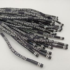 Cordon élastique personnalisé de 6 mm en nylon souple noir et blanc pour sacs, vêtements, chaussures, textiles de maison - Achat en gros - Product Image 6