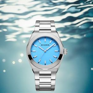 Reloj de Lujo para Hombre 2025 de Alta Calidad, Acero Inoxidable 316L, Movimiento Japonés, Bisel Pulido, Personalizable en Varios Colores, Cuarzo - Product Image 4