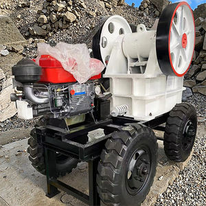 Мини щековая дробилка PE250 * 400 цена мобильная дробильная станция горнодобывающая техника бетонная дробилка - Product Image 1