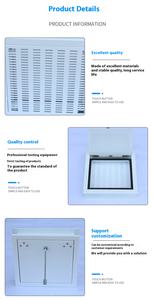 Válvula de alivio de presión de aleación de aluminio, amortiguador de ventilación, válvula de seguridad contra incendios, Ventilación de azulejos de techo - Product Image 4