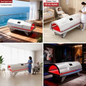 Cama de Terapia com Luz Vermelha e Infravermelha Próxima Magique Power Preset Mode Plug-in T-max 660nm 850nm LED para Bem-Estar da Pele do Corpo - Product Image 6