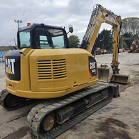 Excavator Crawler CAT 308CR Bekas, Suku Cadang Hidrolik CAT Lengkap, Kondisi Baik untuk Konstruksi Kota dan Pertanian