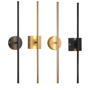 Lampada da <span class=keywords><strong>parete</strong></span> moderna esterna <span class=keywords><strong>a</strong></span> strisce lineari per esterni calda lampada da giardino bianca lunga luce da <span class=keywords><strong>parete</strong></span> <span class=keywords><strong>a</strong></span> <span class=keywords><strong>LED</strong></span> - Product Image 1
