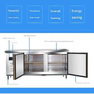 Supermercado comercial <span class=keywords><strong>Mesa</strong></span> de hielo fresco/<span class=keywords><strong>MESA</strong></span> DE PESCADO Comercial de acero inoxidable Mariscos Pescado Exhibición Congelador Caja Vitrina <span class=keywords><strong>Mesa</strong></span> - Product Image 6