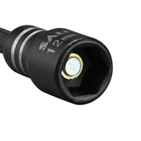 Jeu de douilles magnétiques SALI Cr-V, entraînement 1/2 pouce, 8 mm, 10 mm, 12 mm avec rallonge pour usage domestique et professionnel