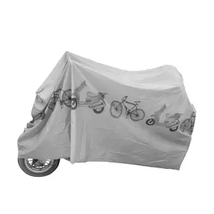 안티 물 먼지 UV 화재 야외 올 시즌 오토바이 자전거 비 우산 커버