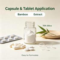 Bambu Özü %70 Silika (SiO2) Beyaz Toz Varil Ambalajlı Saç Cilt Tırnak Takviyesi