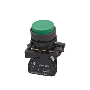 Interrupteur à bouton-poussoir en acier inoxydable IP65 10A 1NO compatible avec les prises électriques standard, découpes de panneau d'interrupteurs pour appareils électroménagers - Product Image 3