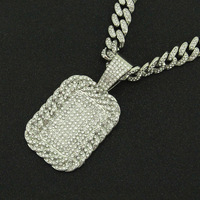 Bijoux de mode de haute qualité 2026 Collier pendentif long en cristal délicat en alliage fait à la main pour femmes