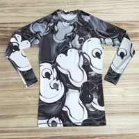 T-shirt de compression personnalisé haut de gamme, respirant, séchage rapide, durable, anti-transpiration, pour le sport et la remise en forme