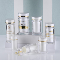 Flacon personnalisé pour pilules de suppléments vitaminiques – Contenant de haute qualité pour capsules et comprimés de suppléments nutritionnels pour la santé corporelle