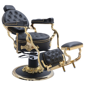 Fauteuil de Barbier Professionnel Vintage pour Salon de Coiffure Homme - Product Image 5