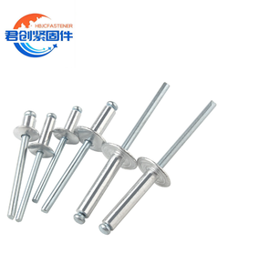 Rivets en acier inoxydable à tête ronde large de type ouvert sans nickel industriels - Product Image 1