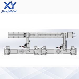 Système de portique intégré YASAKAWA XY Workstation IP65 PLC, charge utile de 500 kg pour robot de soudage MIG, à l'arc, au laser à fibre, vision 3D - Product Image 2