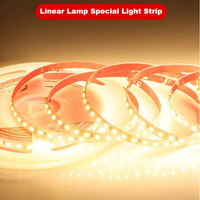 Bande lumineuse linéaire intelligente 24V autocollante pour plafond intérieur, bande lumineuse décorative en aluminium pour plafond