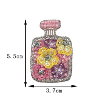 Patchs perlés personnalisés faits à la main, appliques de sequins, fabricant, designs variés pour sacs, chapeaux, vêtements de soirée, vente en gros