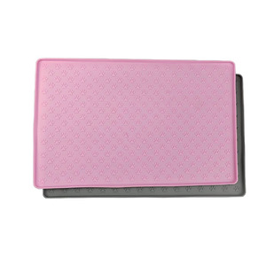 Silicone Pet alimentazione tappetino traspirante impermeabile antiscivolo con animale <span class=keywords><strong>gatto</strong></span> artiglio modelli per cani e gatti - Product Image 6