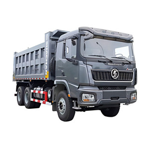 Camion benne Shacman X5000 6x4 385HP AMT automatique avec suspension pneumatique, siège et commande vocale pour la construction urbaine - Product Image 1