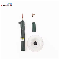 Kit de pistolet à colle pour câblage de fibres optiques invisibles, outils de câblage adaptés aux fibres optiques invisibles auto-adhésives FTTR