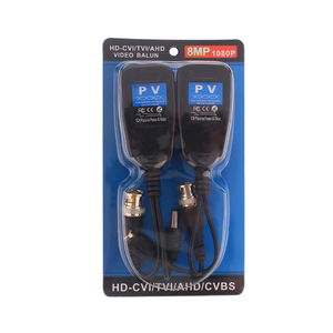 YJS-202L 8MP <span class=keywords><strong>4K</strong></span> HD วิดีโอบาลัน ตัวส่งสัญญาณแบบพาสซีฟทวิสต์เพียร์ป้องกันไฟฟ้าสถิตย์กล้องวงจรปิดเชื่อมต่อ BNC - Product Image 6