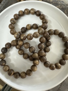 Agarwood [14mm 16g+] Natural Qinan Round <strong>Bracelet</strong> Men Women Old Material Original <strong>Wood</strong> Buddha <strong>Beads</strong> - Product Image 5