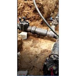 Válvula Solenoide de Pulso Zanchen de 3 Pulgadas con Revestimiento de Goma, Control de Flujo, Control Remoto Inteligente, para Riego Agrícola, Uso con Agua y Aire - Product Image 1