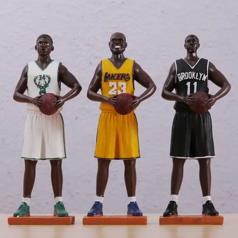 NBA Pemutar Basket Ukuran Kecil, Banyak Pilihan Koleksi Kerajinan Seni Resin