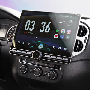 2K 2 DIN Xe Đài Phát Thanh Máy Nghe Nhạc 13.1Inch Màn Hình Lớn Núm Đơn Đàn Piano Nút Carplay <span class=keywords><strong>Android</strong></span> Tự Động Stereo Xe Đa Phương Tiện Máy Nghe Nhạc - Product Image 1