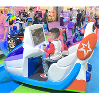 Machine de jeu vidéo à vibrations à monnayeur CE UKCA pour enfants avec fonctions éducatives, en fibre de verre, modèle M SKY KA-777