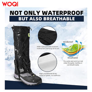 Protège-jambes WOQI pour adultes, protection pour sports d'hiver en plein air, imperméables, respirants, en polyester, pour alpinisme, randonnée, camping - Product Image 2