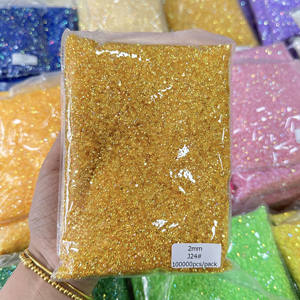 WHATSTONEカスタマイズパッケージロゴフラットバックゼリーAB 2mm樹脂ラインストーン - Product Image 4