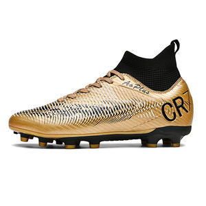 <span class=keywords><strong>Tacos</strong></span> de Fútbol Profesionales con <span class=keywords><strong>Tacos</strong></span> Largos, Más Vendidos, Parte Superior de Malla de Cuero Espacial, Suela de TPU, Transpirables y Duraderos - Product Image 1