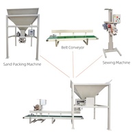 Machine de remplissage et d'ensachage verticale automatique pour engrais, sable et compost