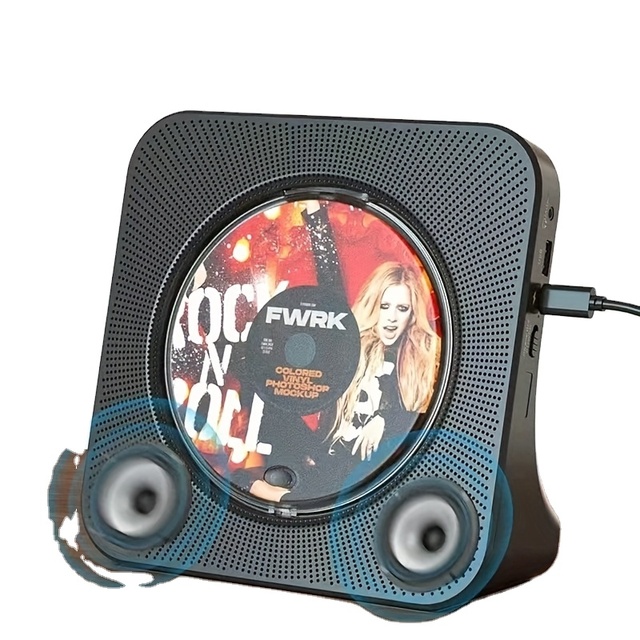 OEM/ODM Best Seller USB BT Wall Mounted Kpop Portable CD Player