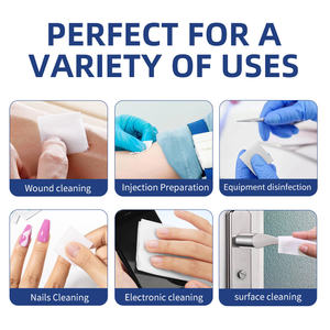 일회용 의료용 멸균 70% 이소프로필 알코올 스왑 패드 개별 포장 - Product Image 2