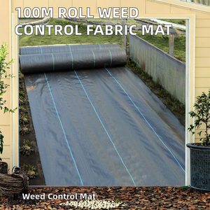 Rollo de 100m de Malla Antihierbas Tejida para Control de Malezas Agrícolas, Directo de Fábrica <span class=keywords><strong>CHAQ</strong></span>, con Servicio de Corte - Product Image 2