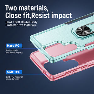 Funda Protectora Resistente a Caídas con Soporte Giratorio <span class=keywords><strong>2</strong></span> en 1 para Teléfono Móvil Samsung <span class=keywords><strong>Galaxy</strong></span> S25/S25+/S25 Plus/S25 Ultra - Product Image 5