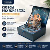 Caja de Regalo de Lujo con Diseño 3D de Monumentos de la Ciudad, Caja de Embalaje Personalizada con Tapa Abatible, Caja de Regalo de Escultura de Papel Pop-up para Aniversarios Empresariales