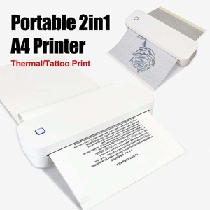 Imprimante thermique pour tatouages de 8 pouces, sans encre, connectivité sans fil pour iOS et Android, impression d'autocollants pour tatouages, prix d'usine, meilleure qualité - Product Image 3