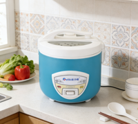 Autocuiseur Électrique Multifonctionnel Bleu en Gros, Type Cylindrique, avec Cuve Antiadhésive et Tasse Mesureuse, Idéal pour la Maison et l'Hôtellerie