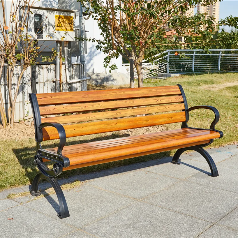 Park benches modern outdoor bench seat outdoor garden benche aluminum outdoor furniture