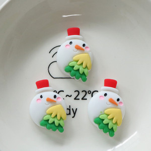 <span class=keywords><strong>Accessori</strong></span> Popolari <span class=keywords><strong>Natalizi</strong></span> in Resina con Design Misti Ciondolo Cabochon in Resina per Decorazione Fai-da-te Cellulare e Fermacapelli - Product Image 6