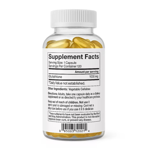 OEM 프라이빗 라벨 크랜베리 정제 캡슐 효과적인 피부 미백 브라이트닝 L-글루타치온 캡슐 성인용 - Product Image 6