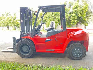 Venta caliente Nuevo Original <span class=keywords><strong>8t</strong></span> Tipo sentado Camión de alcance eléctrico Carretilla elevadora eléctrica CPD80 con precio de fábrica en stock - Product Image 3