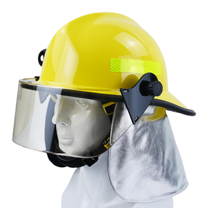 ANBEN Bullard F3 Modèle Hard Hat Fire Rescue Pompier Fire Fighting Casque Équipement de protection pour les accidents chimiques dangereux - Product Image 2