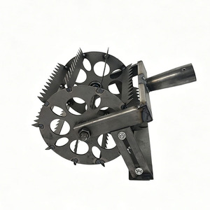 Sarchiatrice professionale a spinta con ruote |   Coltivatore Manuale da Giardino per Colture in Fila e Dissodamento del Terreno - Product Image 2