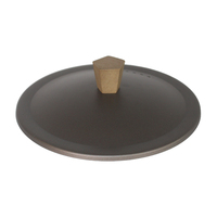 Casserole Ronde en Acier Carbone Grande Capacité 28 cm pour Usage Domestique, avec Double Anse, Idéale pour Soupes et Plats Variés
